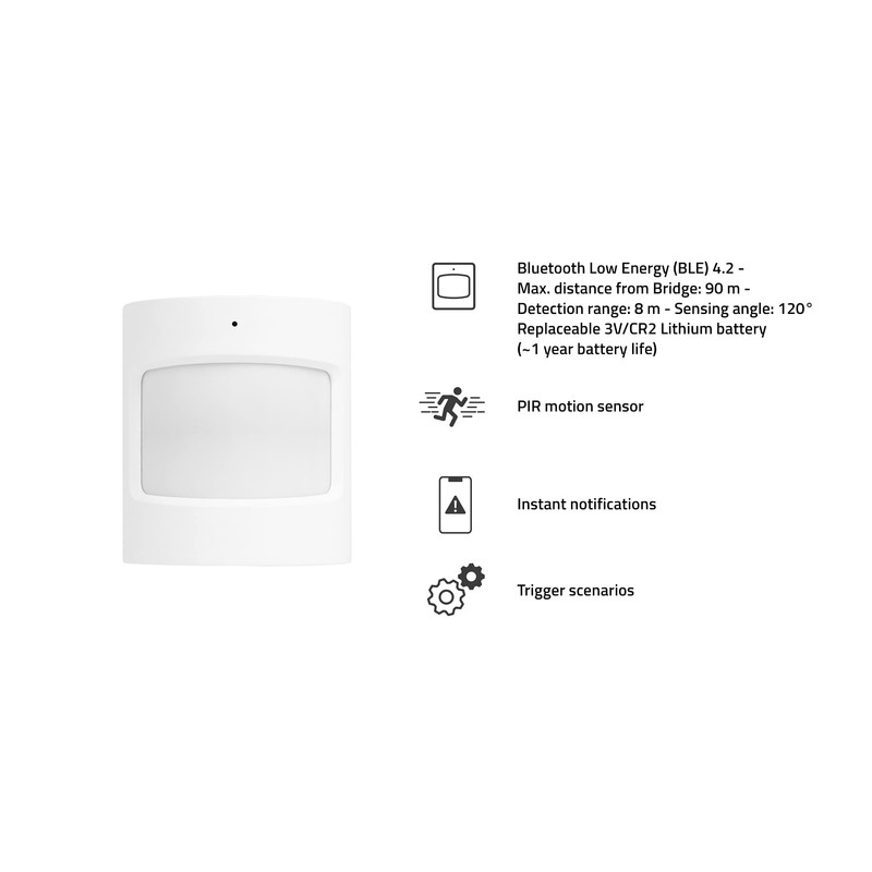 Hombli Smart Bluetooth Motion Sensor with Instant Notifications, Indoor Smart