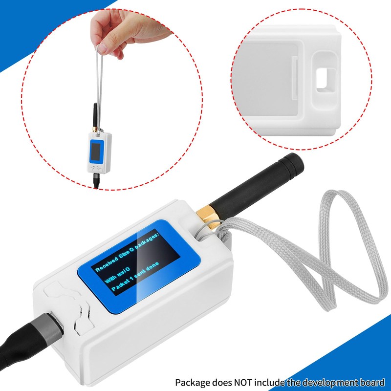 Case for ESP32 LoRa V3 Development Board Device Antenna OLED