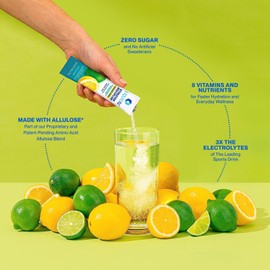 Liquid I.V. Sugar Free Hydration Multiplier Lemon Lime 14 sticks