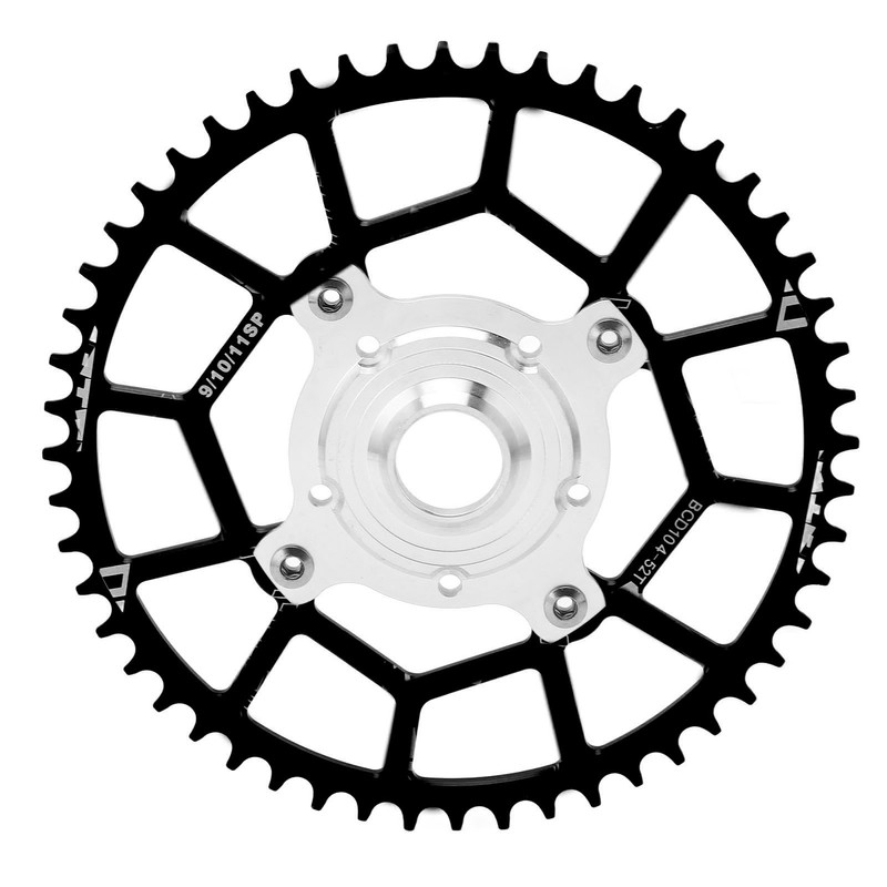 52T 104BCD Motor Bike Chainring Adapter Mid Drive Chainring Spider