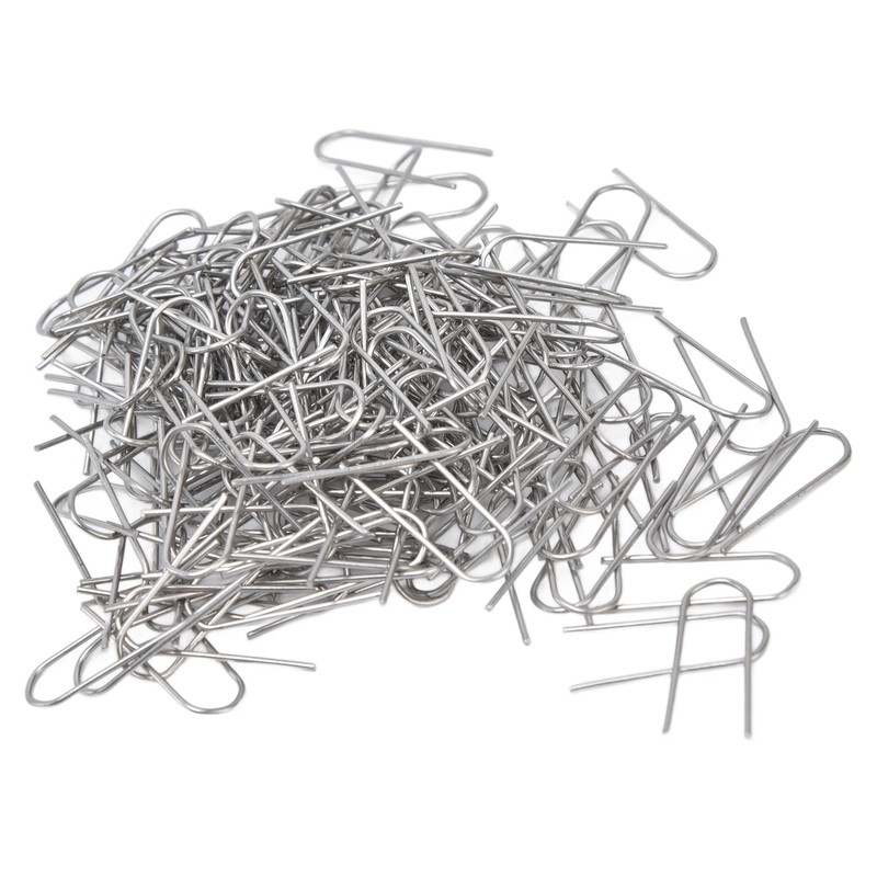 200 Pcs Wire Jump Rings Nickel Chromium Alloy U Shaped