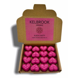 Wax Melts - Black Cherry | 16 Pack | Strong Scented | Made in The UK | Plastic Free | Vegan