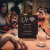 TOVINANNA Wifi Password Sign Wifi Password Reminder Home Business Wifi