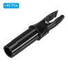 PATIKIL Archery Arrow Nocks 6.2mm 0.244", 40 Pack Insert Arrow