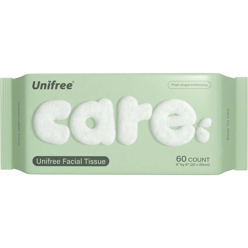 Unifree Facial Towel l Disposable Dry Wipes l 4 -pack