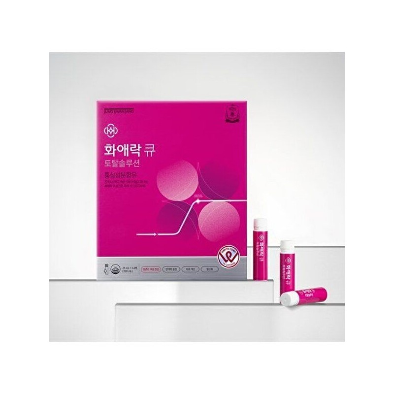 Jeonggwanjang [Headquarters] Hwaae Rock Q Total Solution 14 bottles (2