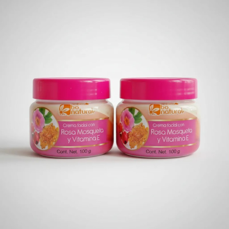 Arabela Combo Set Cremas Faciales Rosa Mosqueta Vitamina