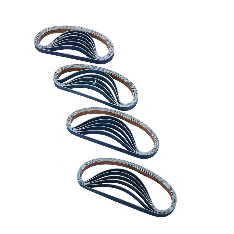 10mm Air Finger Zirconium Sander Sanding Belts 330mm x 10mm