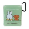 Miffy miffy0023 Clear Pouch with Carabiner, Accessory Case, Earphones, Pouch,