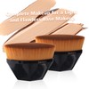 Foundation Makeup Brush For Self Tanner Flat Top Kabuki Hexagon