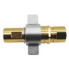 GLOCRORET 1" NPT Wet-Line Wing Nut Hydraulic Quick Disconnect Coupler/Coupling