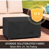NettyPro Patio Coffee Table Cover Rectangular, Waterproof Outdoor Furniture Small