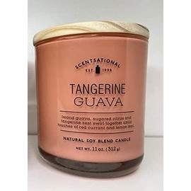 Scentsational Guava Natural Soy Blend Candle 110z | Hand Poured in The U.S.A.