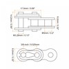 sourcing map 8Pcs Chain Master Connector Link Roller, 3/8" Pitch