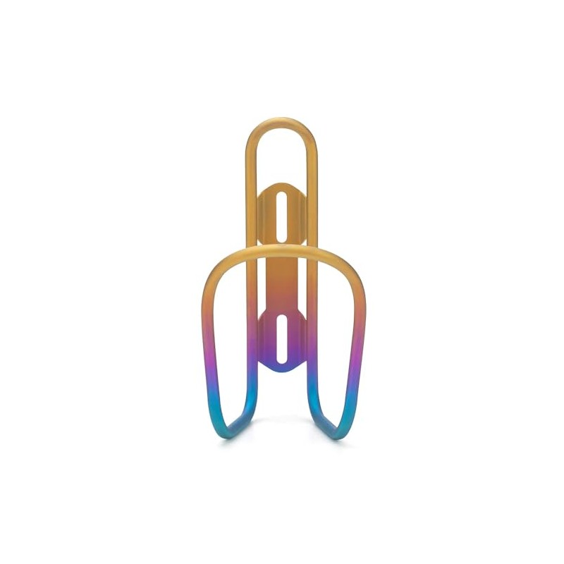 Titanium Bike Water Bottle Cage 32 grams Multicoloured