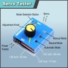 JYUDAUFU 4 Pcs 9g 360° Micro Servo Motor with Servo