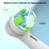 8 Pack Toothbrush Replacement Heads Compatible with Oral B iO,