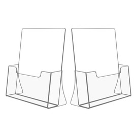 NIUBEE - Soporte acrílico para folletos (2,5 pulgadas) de ancho