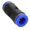 Straight Connector, AD 4/6/8/10/12/14/16 mm Air Hose, Pneumatic Straight Connector,