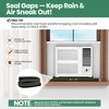 Marudina Upgraded No-Drill Window AC Bracket, Adjustable Window Air Conditioner