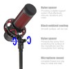 Microphone Mount Adapter for Hyperx Quadcast with 3/8" or 1/4"