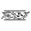 Art Nouveau Number 12 Border Stencil - 9" x 3.25"