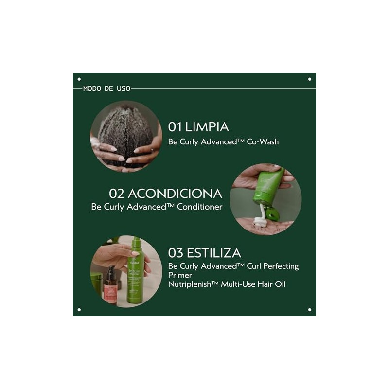Aveda Be Curly Advanced Acondicionador Hidratante | cabello rizado