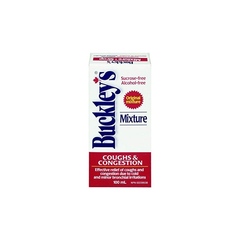 BUCKLEYS Original COUGH CONGESTION Syrup (2 bottles of 100mL)