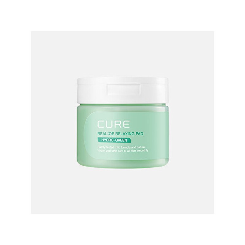 Kim Jung Moon Aloe 김정문알로에 큐어 피토그린 릴렉싱 토너패드 60매