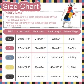 Hjumarayan Dog Jumper - Turtleneck Dog Jumper Medium Dogs Colour Blocking Dog Jumper with Legs Warm Dog Sweaters with Harness Hole for French Bulldog, Red XL