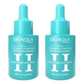 Acido Hialuronico Bioaqua 2pz Serum Antiedad Hidratante 30ml Momento De Aplicación Díanoche Tipo De Piel Mixta                                        
