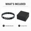 Hematite Bead Bracelet for Everyday Style – Geometric Metallic Stone