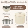 Cozary Thermos per Alimenti Caldi 1200 ml, Contenitore Termico per