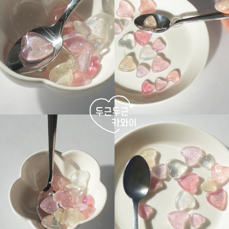From the Nail Exciting Kawaii Glitter Gel 8-piece set /