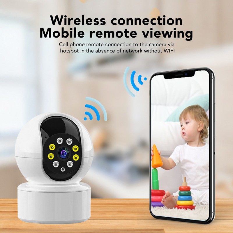 Security Camera HD Night Vision 1080p Intelligent PTZ 2 Way