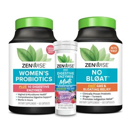 [LIVE EXCLUSIVE]  The Briana Bundle ‚Äì Women‚Äôs Probiotics + No Bloat + Digestive Enzyme Mints (Berry)