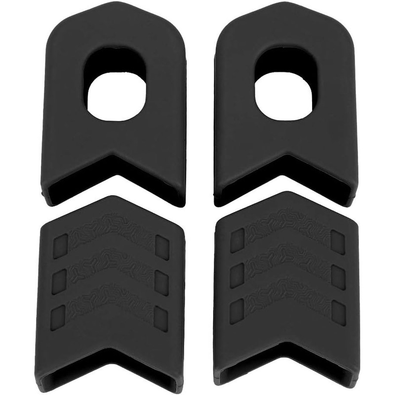 Dilwe - Protector de manivela de Silicona para Bicicleta de