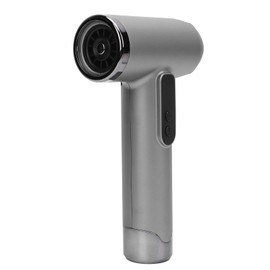 Kabelloser Haartrockner, 100000 U/min 200 W USB Wiederaufladbarer Föhn Haartrockner USB Wiederaufladbar 15000 MAh Akku 3 Geschwindigkeiten Schnell Trocknend Leise Tragbar für (SILVER)