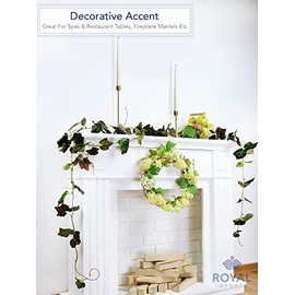Royal Imports Portavelas cónico dorado, moderno portavelas cónico de metal, decoración de centro de mesa para el hogar o la boda, juego de 2 piezas, 6 y 10 pulgadas