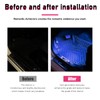 Sylvil Car LED Strip Light, 24 LEDs RGB Neon Interior