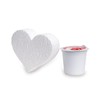 FoamGoods.Co 3-Inch Foam Hearts (12-Pack) USA Made 1-Inch Thick Heart