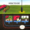 RAINLEOTI Underground Wire Locator,Rechargeable Underground Cable Locator Buried Wire Locator