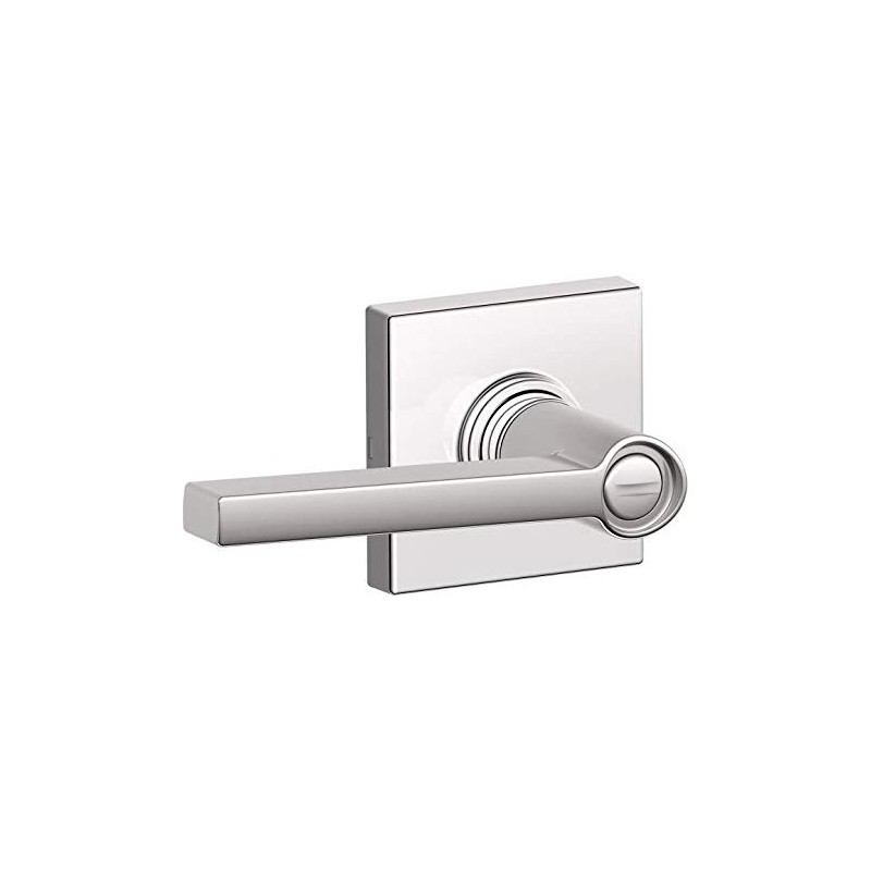 SCHLAGE J40SOL625COL J40-SOL-COL Solstice Privacy Door Lever Set with Decorative