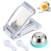 Hitchuey Egg Cutter, Egg Cutter with 2 Pieces Egg Separator,