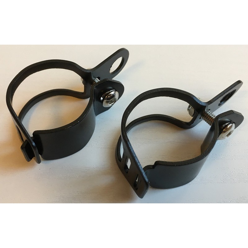 J-base Universal Turn Signal Stay, Set of 2, Fork Clamp,