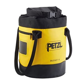 PETZL Self-Supporting Holder Bag, Yellow, 15 liters