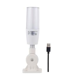 ANDONT 7 Colors USB Tower Stack Lights Signal with Buzzer, 1.9685" Diamenter, 5V DC,Body ABS, Lens PC, IP53