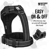 Onetigris Dog Harness Large Dog No Pull,Diesel Adjustable Tactical Harness