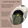 Noora North Down Camping Blanket with Footbox – Lightweight, Packable,