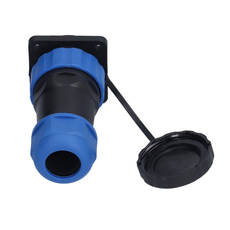 Waterproof Connector Square 4 Holes IP68 Aviation Power Socket 380V